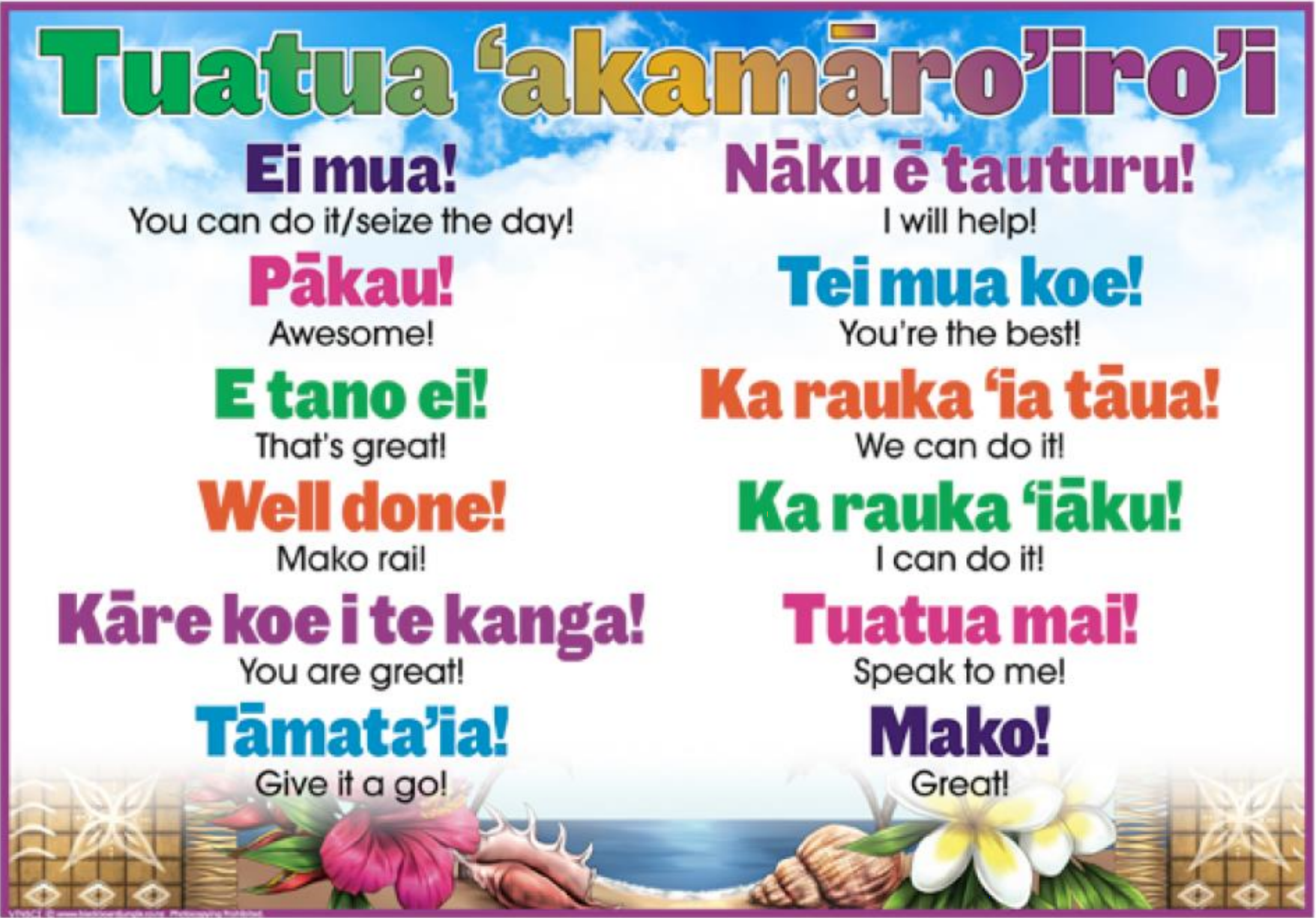 Your Introduction to Cook Island Language — thecoconet.tv - The